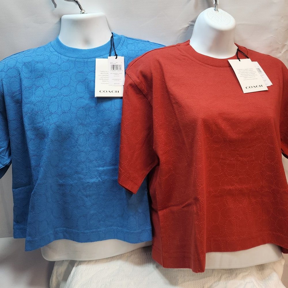 Coach crop tee (Med) 2 pack